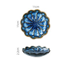 Elegante japanische Keramikschale