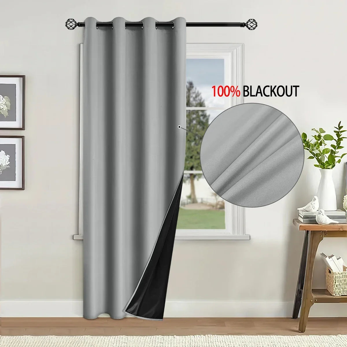 100% Blackout Curtain