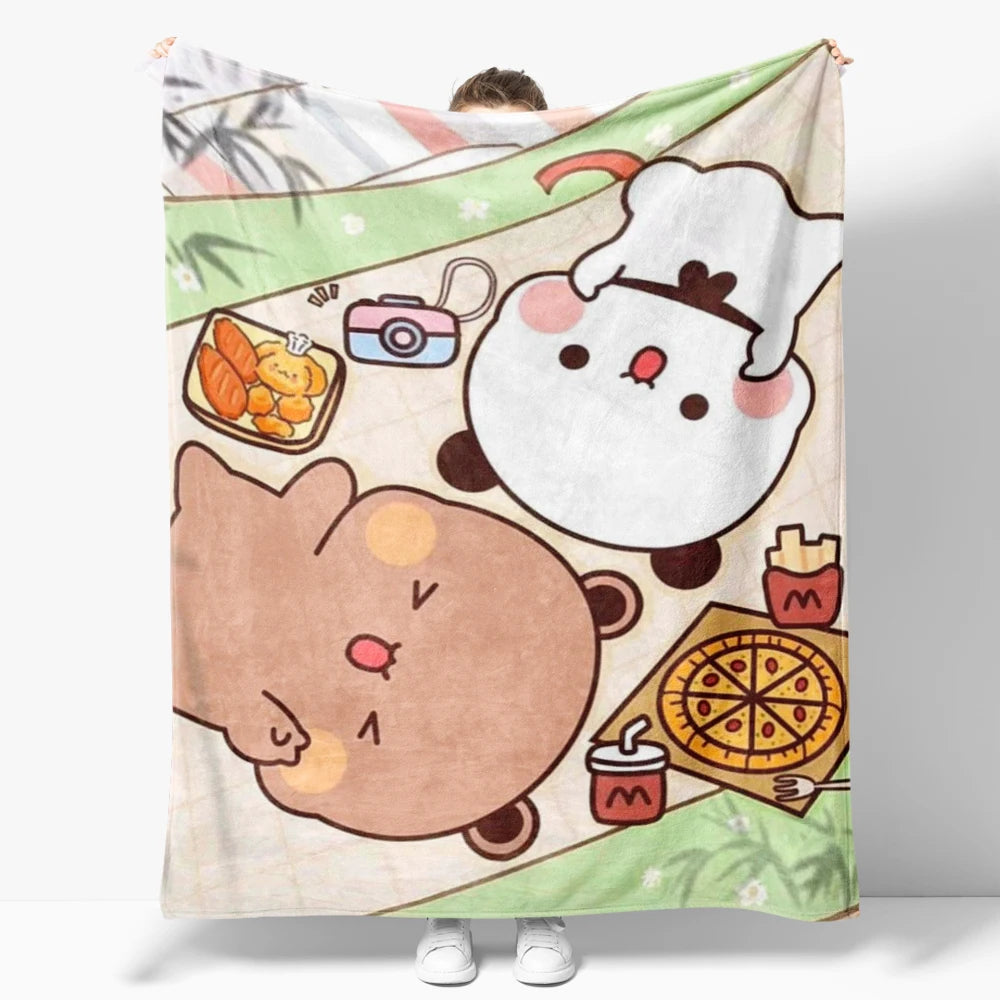 Bubu-Dudu-Flanell-Wohndecke