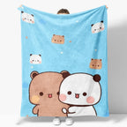 Bubu-Dudu-Flanell-Wohndecke