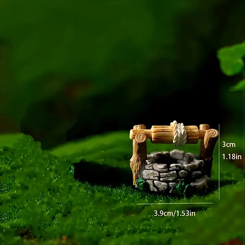 Charmante Miniatur-Brunnenstatue