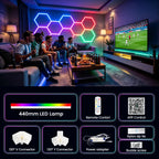 Smart RGB Hexagonal Panels
