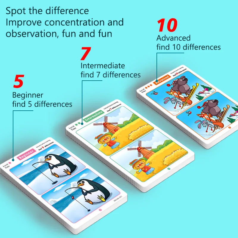 Spot the Difference Lernspiele
