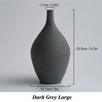 Elegante Keramik-Vase