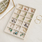 Edles Schmuck-Aufbewahrungstablett
