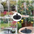 HOMEFISH Mini Solar Wasserbrunnen