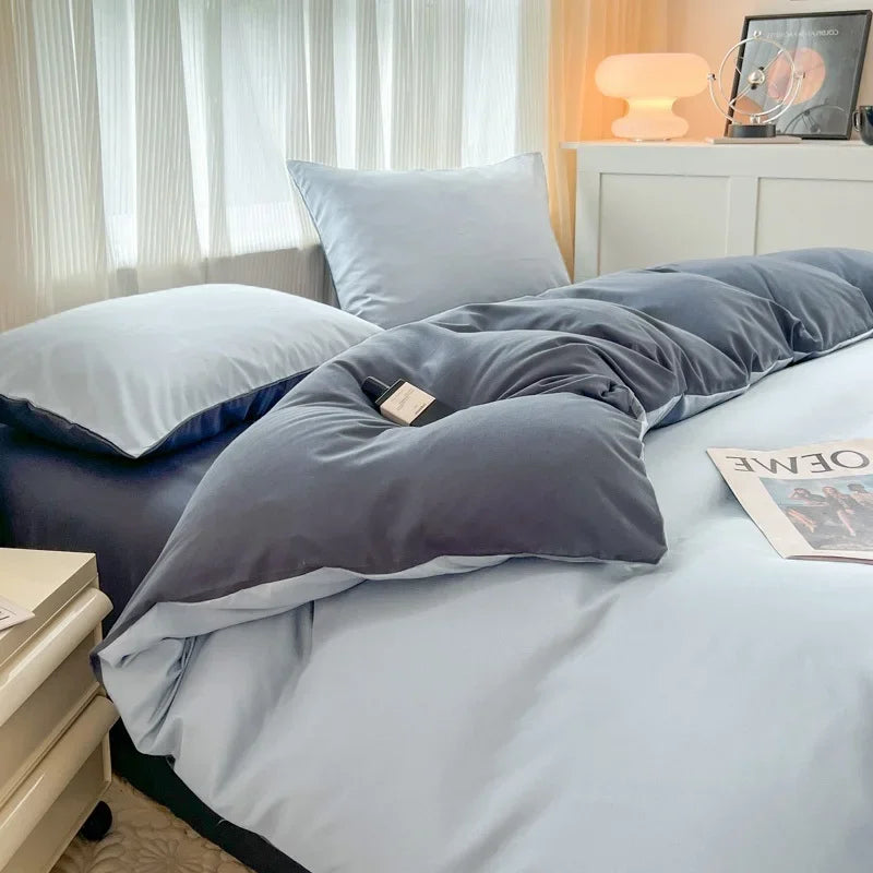 Parure de lit luxueuse 4 pièces