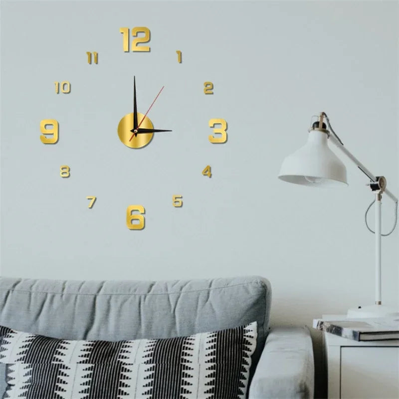 Moderne 3D Wanduhr aus Acryl
