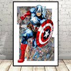 Wunderschöne Marvel Avengers Leinwand
