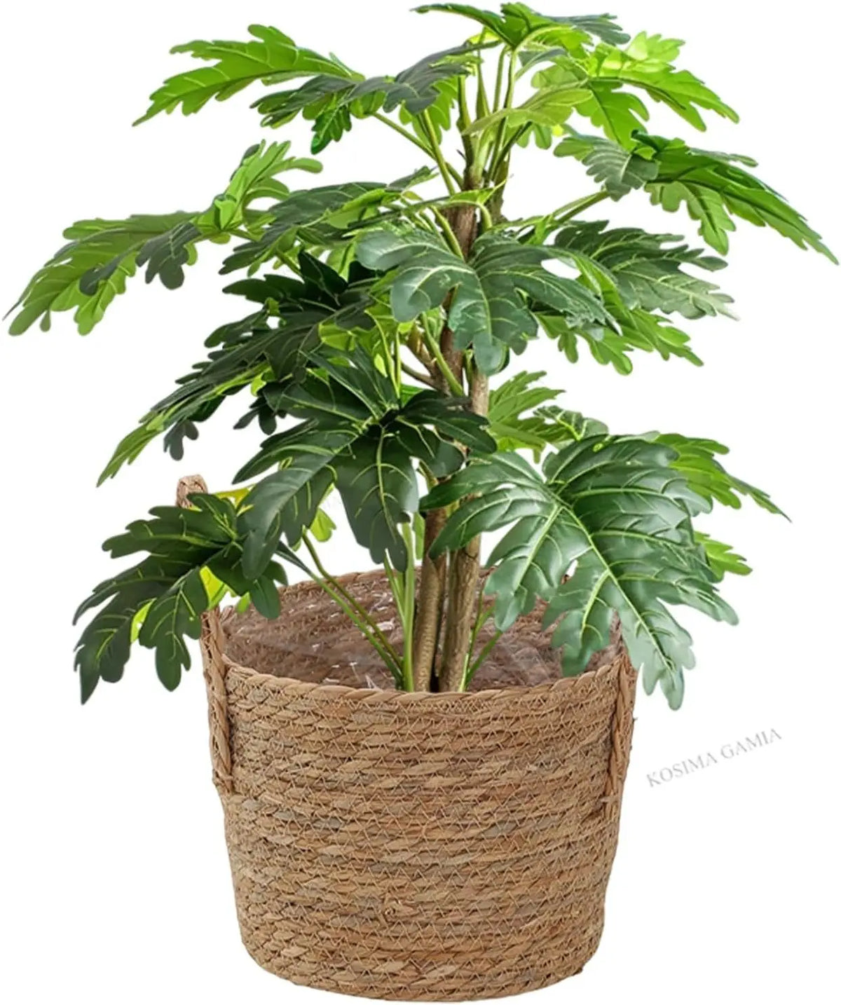 Handgefertigter Blumenkorb