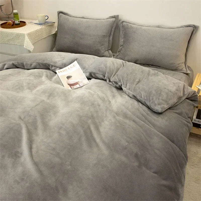 Weiches Flanell-Bettwäsche-Set