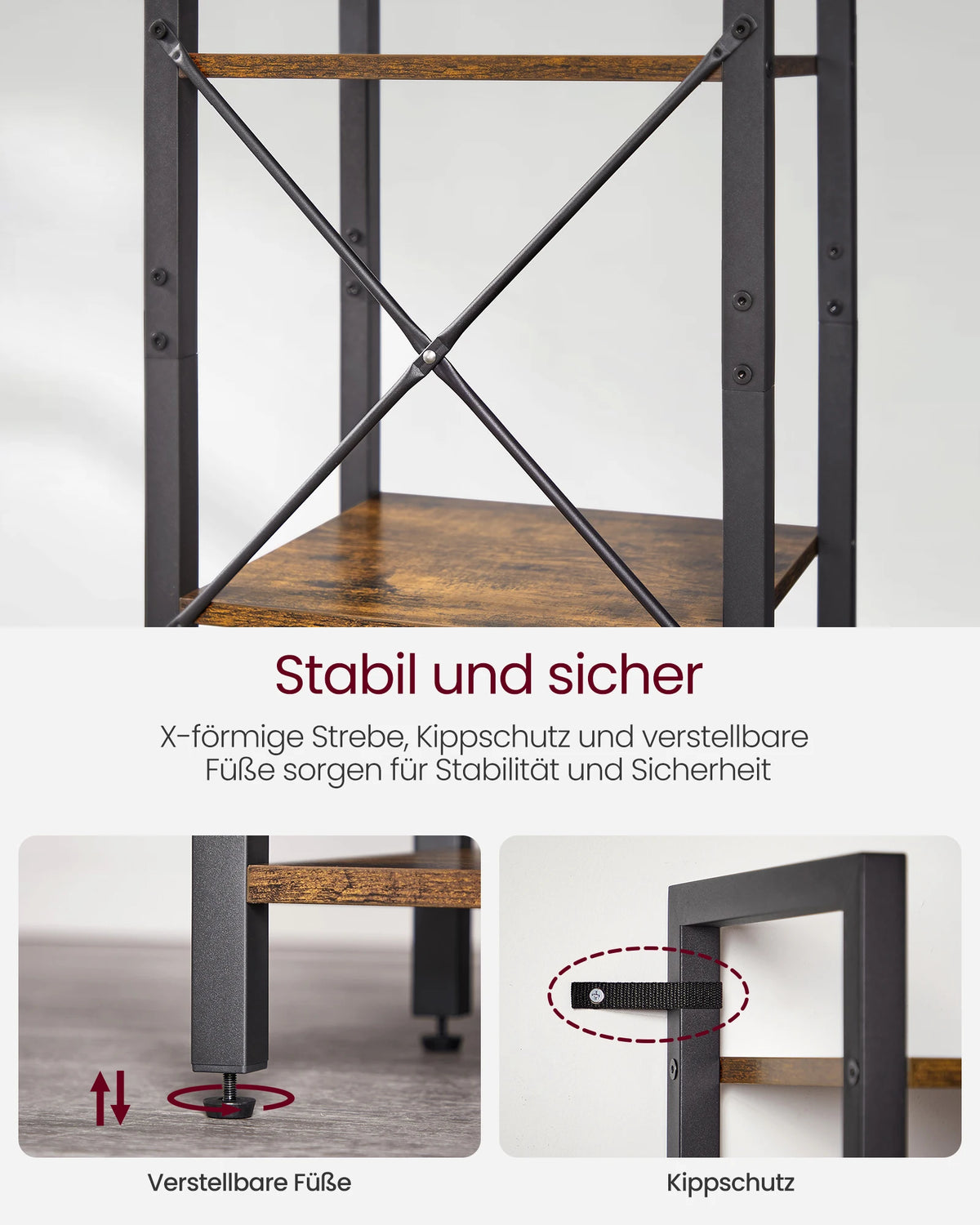 Stilvolles Schuhregal