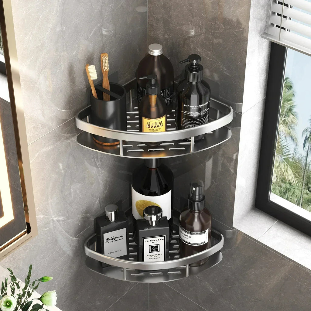 Wandmontiertes Badezimmerregal